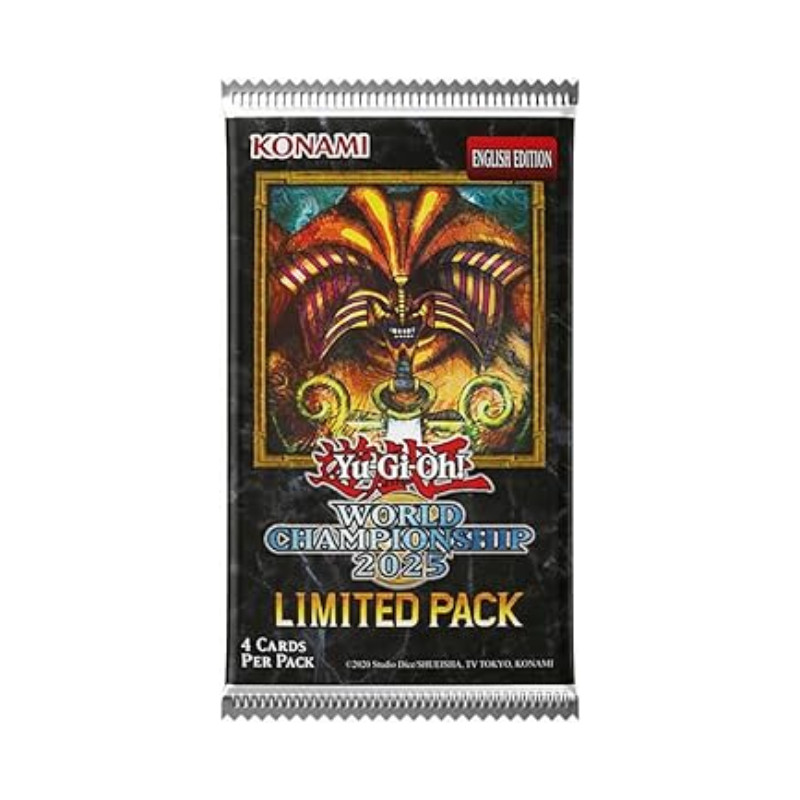 Yu-Gi-Oh! World Championship 2025 Limited Pack (Busta 4 Carte) ENG